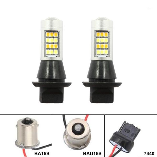 

other lighting system car s25 ba15s bau15s 1156 2835 42smd dual light spot t20 7440 switchback drl turn signal lamp 12v canbus led bulb1