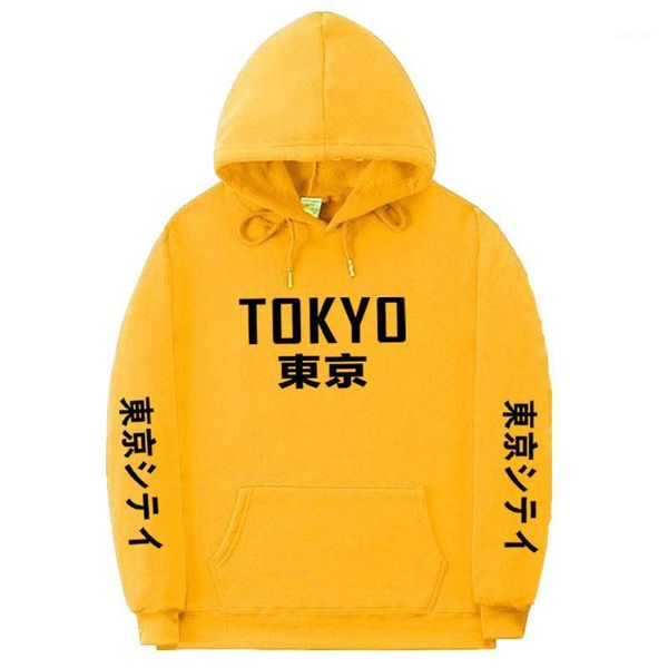 

elastic cuff tokyo hoodies streetwear japanese style hoodie sweatshirt men women fashion autumn winter hip hop hoodie pullover1, Black