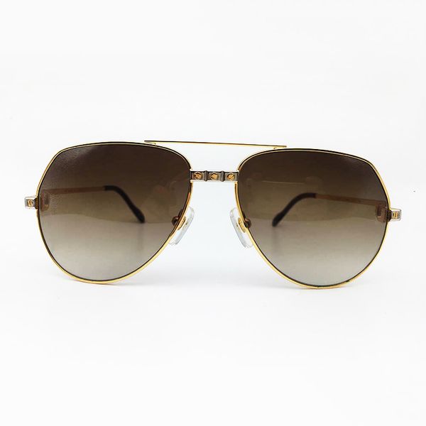 

2021 new pilot sunglasses men metal sun glass frame carter glasses women designer brand fashion sunglass vintage for mens 912 ify7, White;black