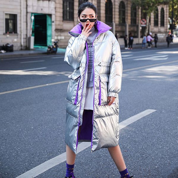 

new winter 2019, paka under neck of the white turtle is a tall woman