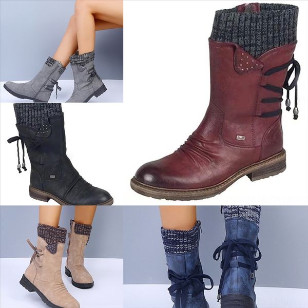 

ys98 new designer leather woman boot stiletto heel genuine luxury shoes wdesigner winter boots woman fashion for, Black