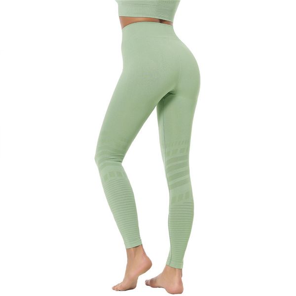 Mulheres Stretchy Seamless Leggings Fitness Leggings Tummy Control Calças de Desporto Gym Leggings Mulheres Push Up Pant Casual Wear 201014