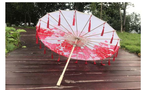 

ancient times umbrella with hanfu umbrella style oil paper umbrella rainproof ribbon hanfu handheld to with bbyffe lipper