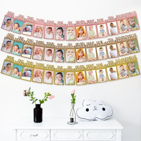 

u83as новые 13 штук kraft национального флаг kraft каркасных золотистых партия бумага один год старого фото флаг бумаги лук баннеры цветов и