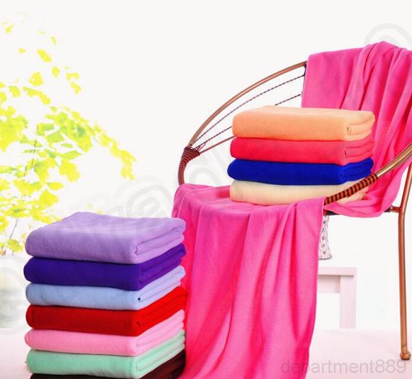 

a-microfiber beach drying bath washcloth towel swimwear travel camping shower cleaning towels 70x140cm owe2101
