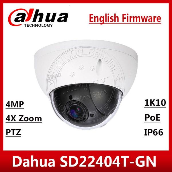 

dahua sd22404t-gn 4mp 4x ptz сетевая камера ivs wdr poe ip66 ik10 обновление от sd22204t-gn с dahua logo express корабль