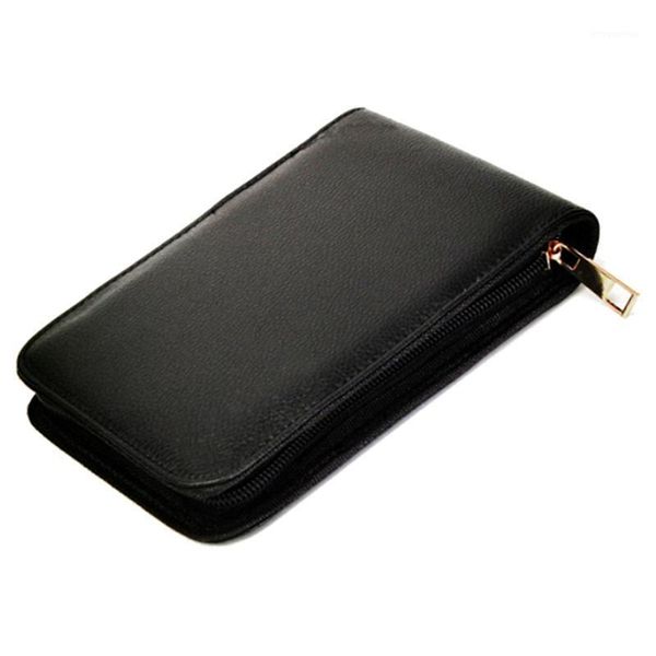

pen case schoolbag pen pencil case leather for 12 k201