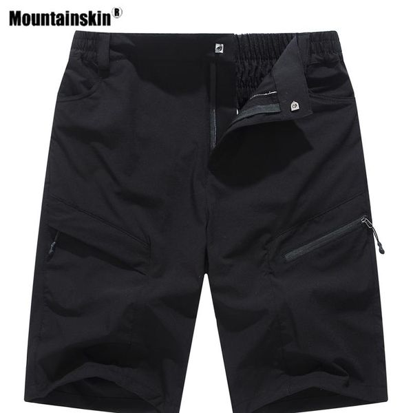 

mountainskin men's quick dry breathable summer hiking shorts outdoor sports trekking running camping fishing climbing ma bbyodj, Camo;black