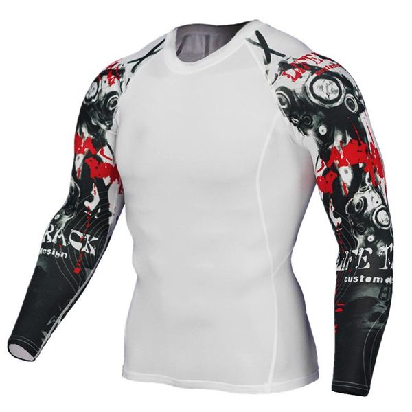 

running t-shirt men's long sleeve t-shirt, Black;blue