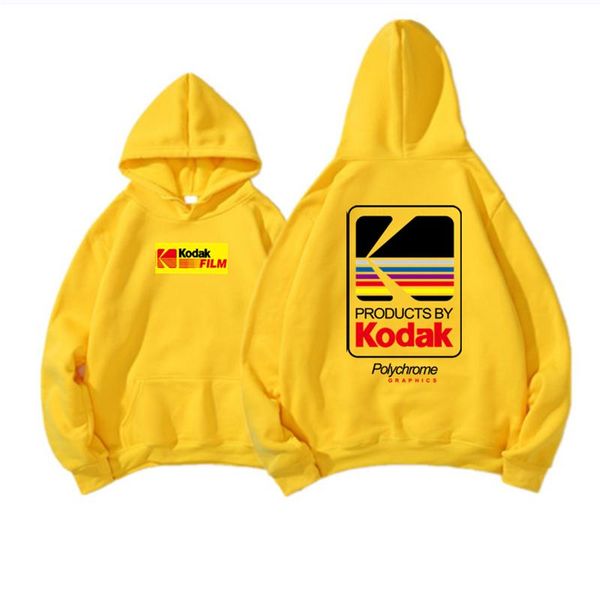 

2020 fashion men's harajuku kodak hip hop hoodies spring autumn male casual hoodies sweatshirts men's sweatshirt, Black