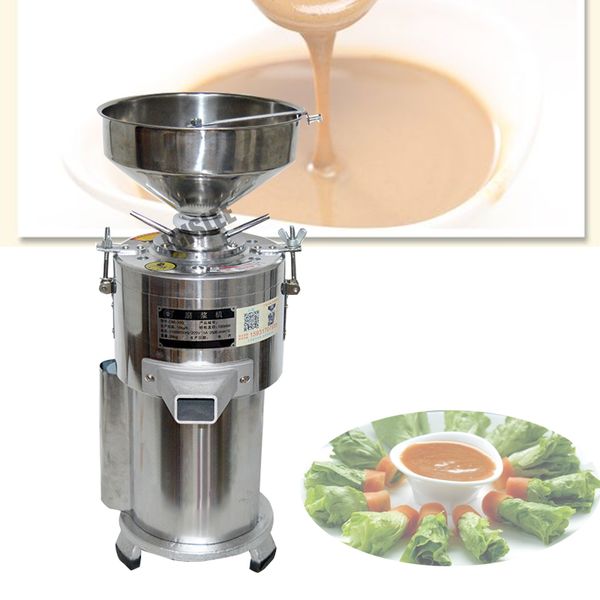 

commercial peanut butter machine seasam butter maker sauce paste grinder machine peanut sesame sauce grinding machine miller