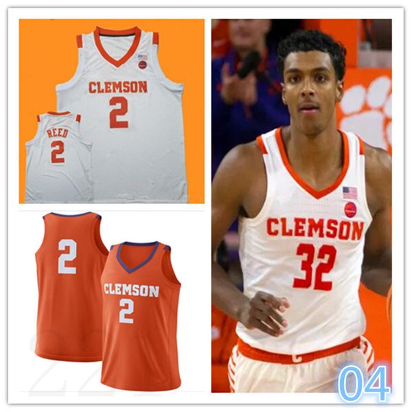 

выполненные на заказ майка для баскетбола ncaa клемсона тигров 0 клайда trapp 25 аамира симмс 15 ньюмена iii джерси любого число имени s-5xl, Black