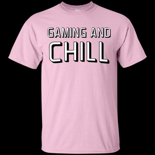 

printed men cotton gaming and chill short sleeve hoodie designers t shirts sweatshirt