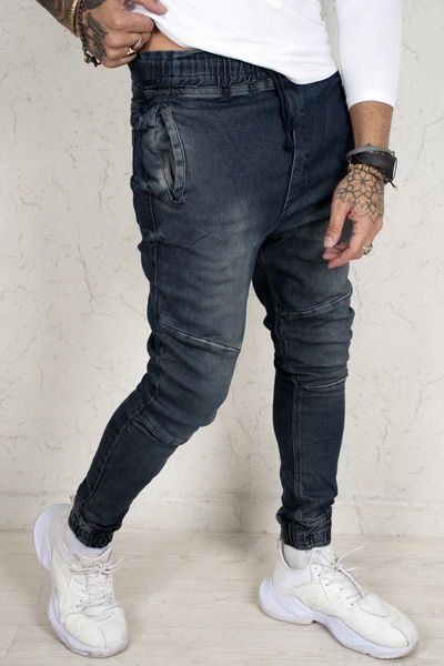 

deepsea bel trotting elasticized narrow cut jeans pants 2103000, Blue