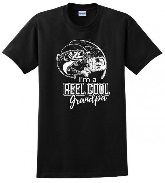 

im бобина cool дедушка рыбалка отцы день mens funny t shirt новейший top teesfashion стиль tee классический тройник спорт толстовка с капюшо