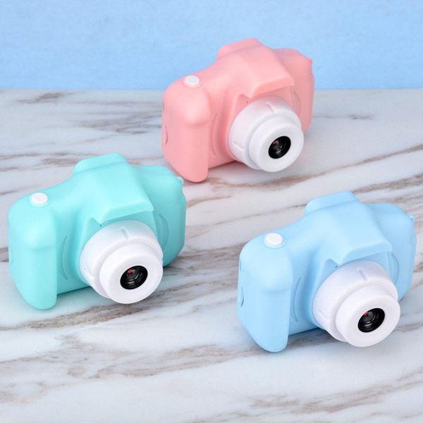

hd screen digital cartoon camera 2.0 inch mini cute drop-proof camera toys outdoor pgraphy props for children kids birthday