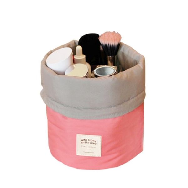 

barlel fovied travel touse cosmetion bag makeup organizer сумка для хранения для drawstring elegant barum barrel в форме f jllfze