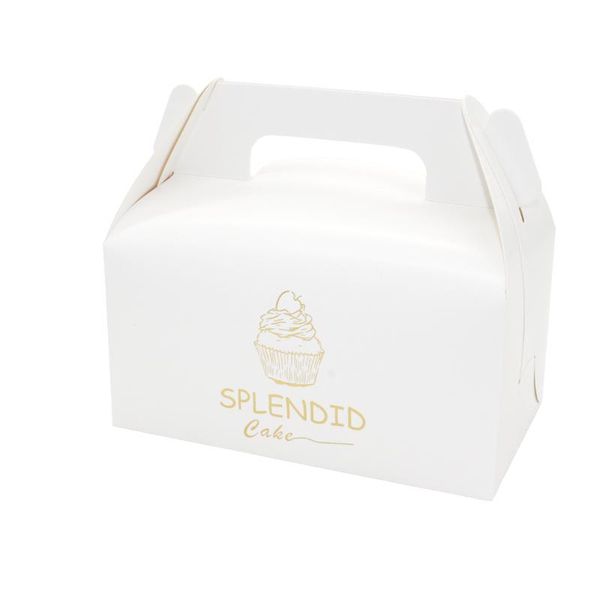 

stobag 10 шт. бронзовое слово портативный мусс cake box cake roll cut piece nougat умные слойки упаковочная коробка детская вечеринка по слу