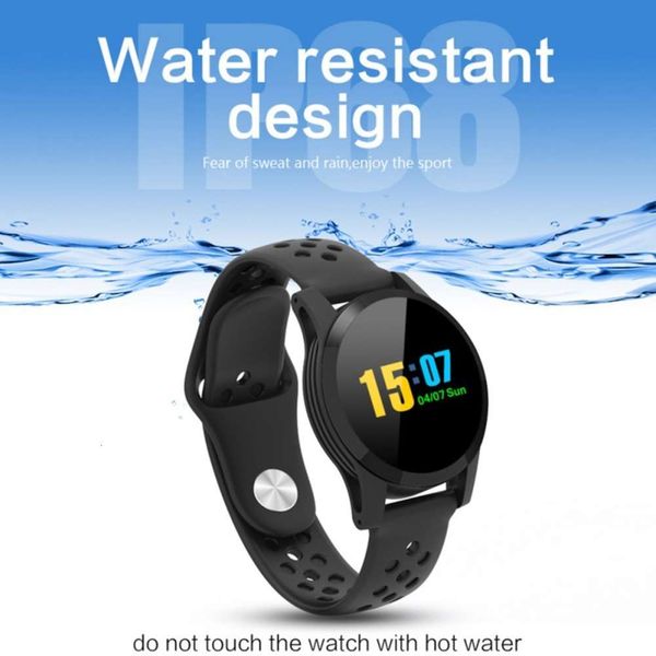 

q9 watch health monitoring information alert phone security alarm smart men's wristb