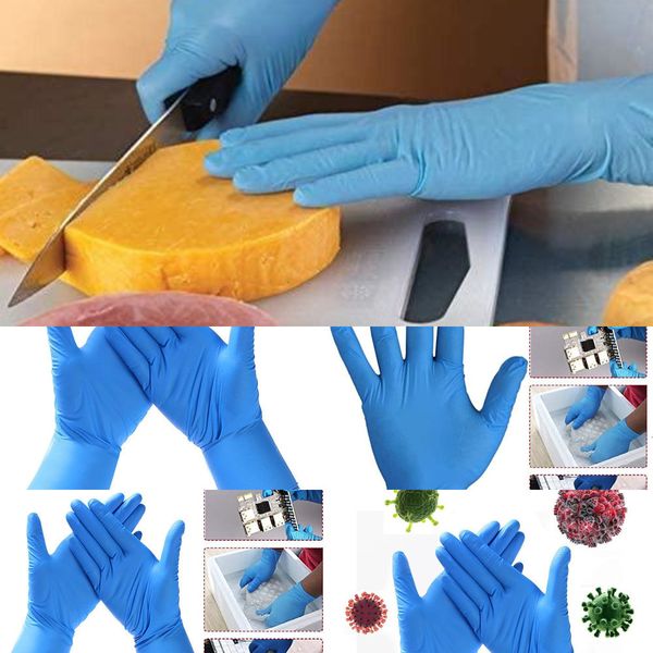 

factory1avxrubber gloves disposable gloves exam mechanic comfortable nitrile home protect hands household kitc