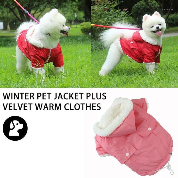 

dog apparel s/m/l/xl coat jacket vest pets dogs fashion pet for puppy 2021 winter clothes1