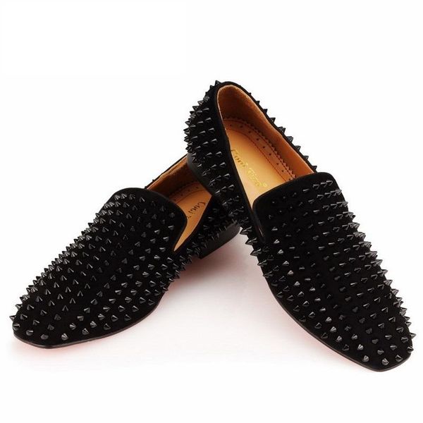 

dress shoes blend order mew rivet comfortable fashion classical us 5-12 mens flannelette fabric wedding career work party dance, Black