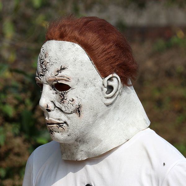 

halloween michael myers mask horror carnival mask masquerade cosplay full face helmet halloween party scary major masks rra4553