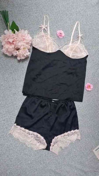

fashion designer luxury set underwear lace suit, Black;white