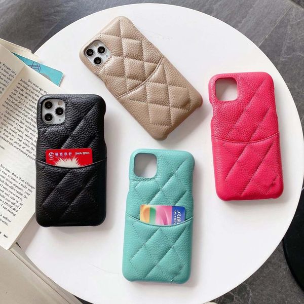 

designer iphone cases for iphone12 pro max mini card pocket phone case with l0g0 fit for iphone 11pro max 11pro xr xsmax