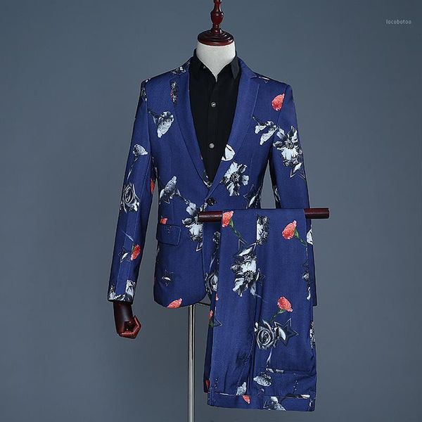 

men's suits & blazers fashion men 2021 long sleeve dress mens casual wedding for sprint red suit slim fit clothing two piece set coat p, White;black