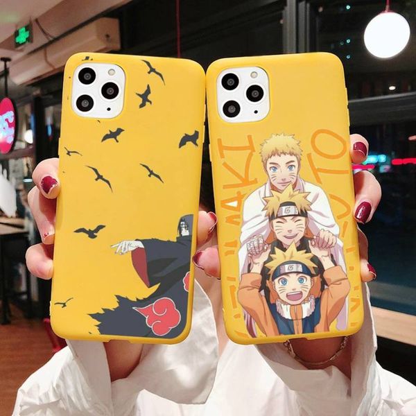 

3animated naruto uchiha kakashi sasuke case yellow def 11 12 pro xs max 8 7 6 s plus x 5s 2020 xrcf1