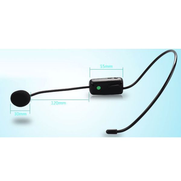 

wireless mini headset microphone 3.5mm earhook headworn microphone for teach