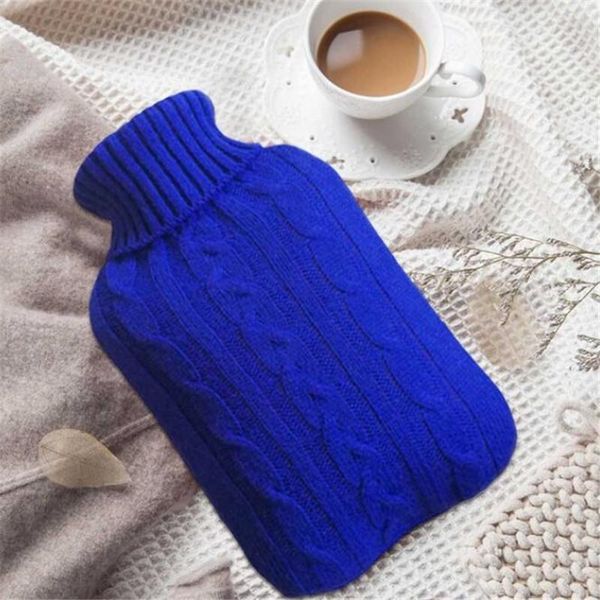 

2000ml removable washable knitted injectable water bottle bag cover for kids adults home school office indoor outdoor use jllxnq