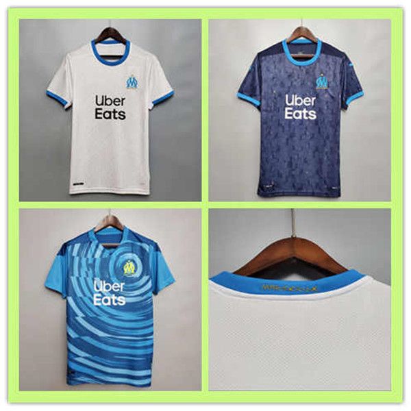 

olympique de marseille soccer jersey 20 21 om 2020 2021 maillot foot payet thauvin benedetto maillots football shirt men kids kit 120 years, Black;yellow