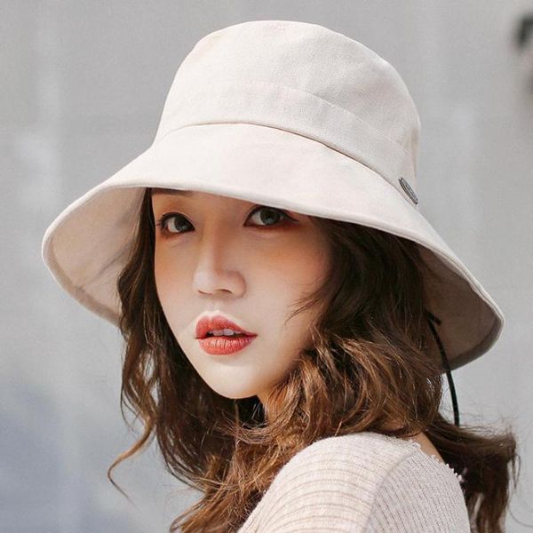 

cokk spring women hat cap flat bucket hat ladies sun hat female summer hip hop panama cap bob chapeau fisherman fishing swy bbybrf bdehome, Blue;gray