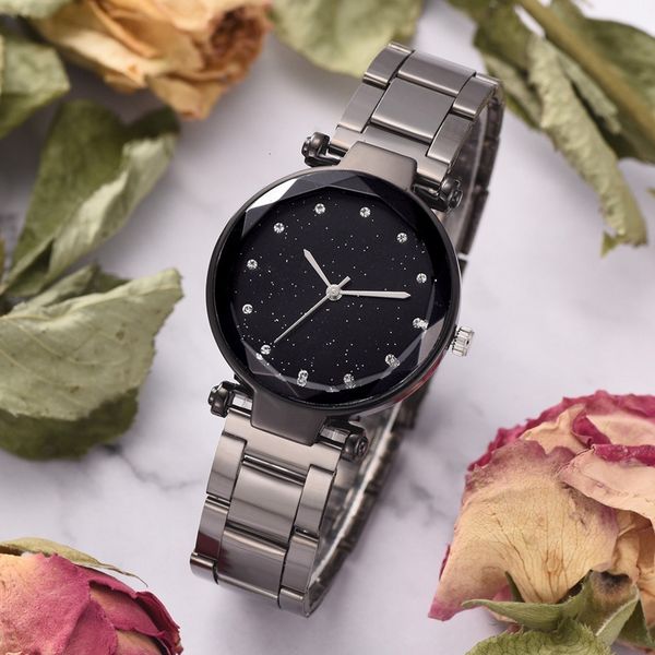 

relogio feminino women geneva watch rose gold silver black fashion women bracelet watch quartz analog wrist watch montre femme