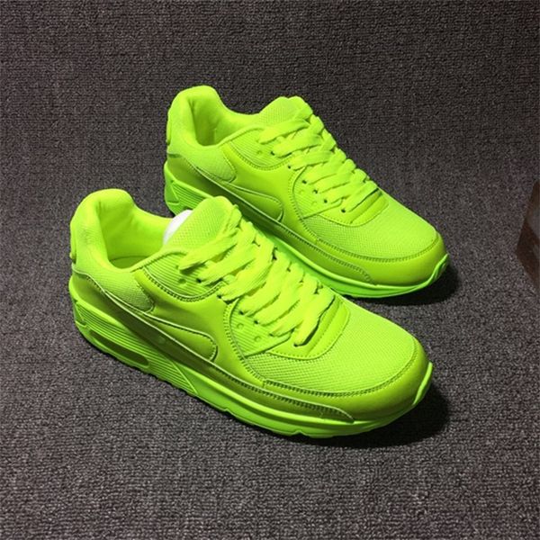 

max90 spring summer korean version air cushion increase men and women sports casual running shoes online store qw, Black