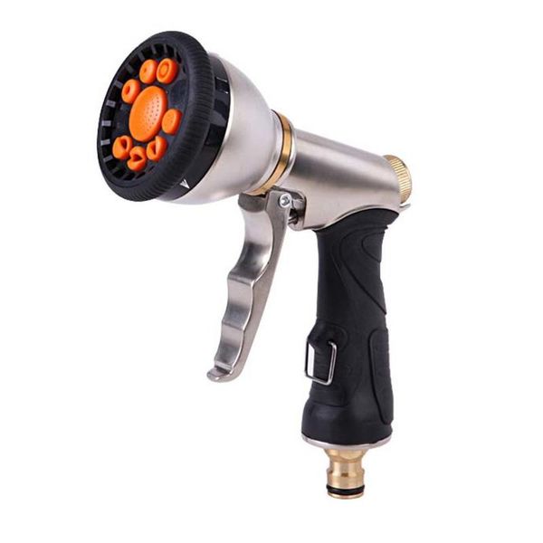 

garden hoses the metal 9 function water trigger nozzle with front pressure washer
