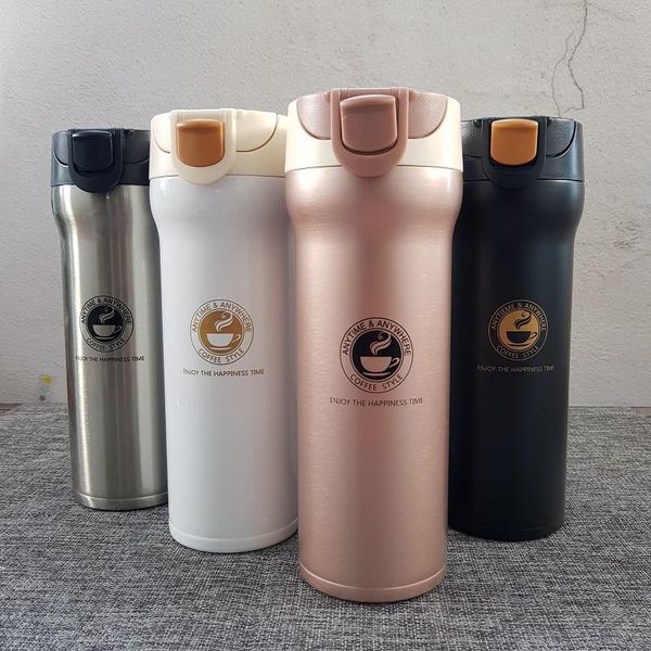 

hot quality двойная стена из нержавеющей стали вакуумные колбы 500 мл 350 мл автомобиль thermo cup кофе чай путешествия кружка термол термок