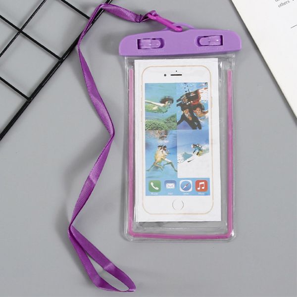 

customized brand new clear selling pvc bag waterproof for mobile phone bag