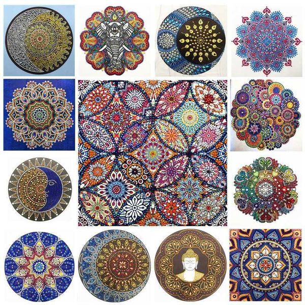 

paintings diy diamond painting special flower mandala 5d embroidery cross stitch mosaic crystal sticker decoratio1