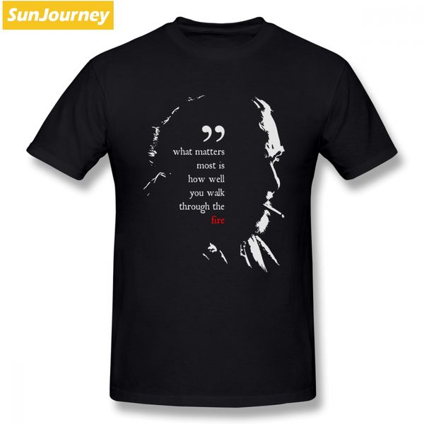 

new design men t shirt charles bukowski short sleeve pure cotton oversize t shirt for teenage camiseta sport hooded sweatshirt hoodie