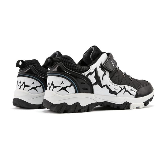 

big outdoor 2020 children spring autumn sports boys new casual non-slip comfortable hiking shoes kids sneakers, Black;red