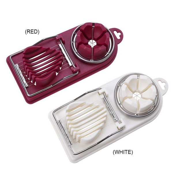 

multifunctional egg cutter stainless steel egg slicer flower mold kitchen gadget for household kitchen de bbytzs