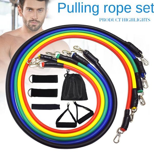 

resistance bands elastic string fitness men's band tension chest muscle training equipment household rope set1