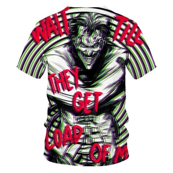

new clown summer flame printed short sleeved and men3d 5xl 3d print shirts oversized horror aesthetic men clothing