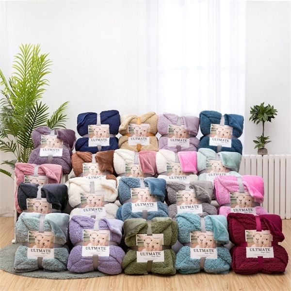 

кашемир осень фланель solid color 150 * 200см взрослых рождество одеяло зима keep warm одеяло dhc1965