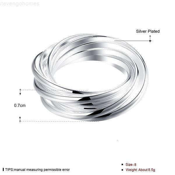 

sale nine laps sterling jewelry ring for women wr007,fashion 925 silver band rings