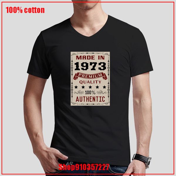 

made in 1973 all original parts v casual printed short sleeve teenage charismatic guy sport hooded sweatshirt hoodie t shirt