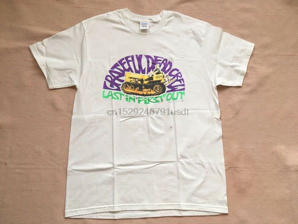 

vintage 1995 grateful dead concert tour crew t shirt reprint sport hooded sweatshirt hoodie